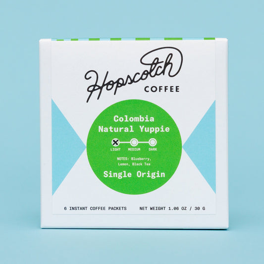Colombia Natural Yuppie - Instant Coffee (6-Pack)