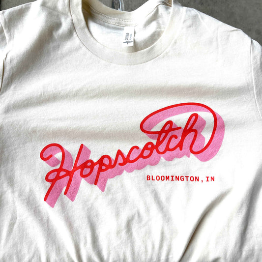 Hop Pink & Red Logo Shirt